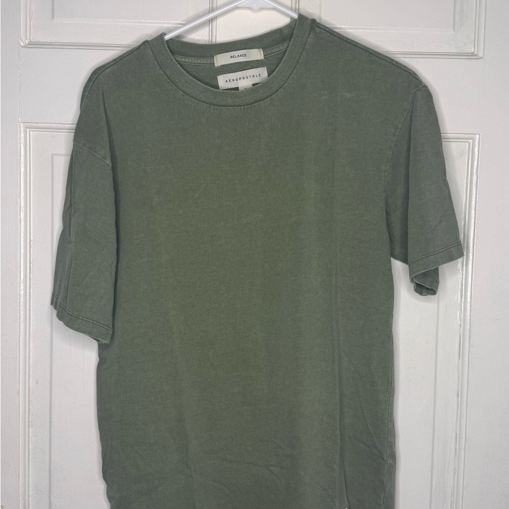Aeropostale Olive Green Short Sleeve Tee